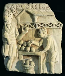 Relief Depicting a Bread Seller